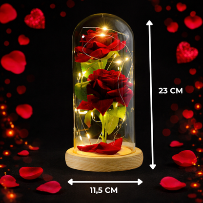 Wieczna Róża W Szkle - naszewalentynki.pl