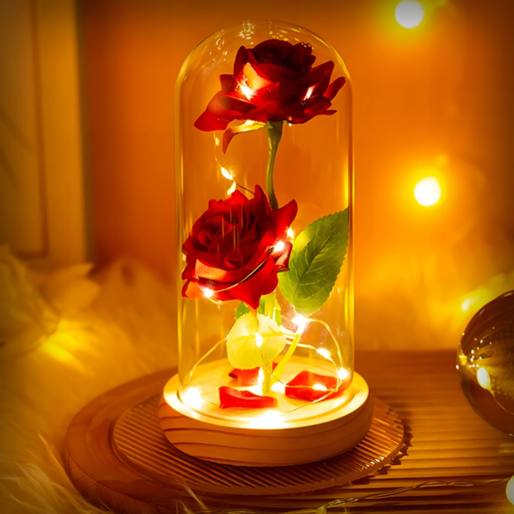 Wieczna Róża W Szkle - naszewalentynki.pl